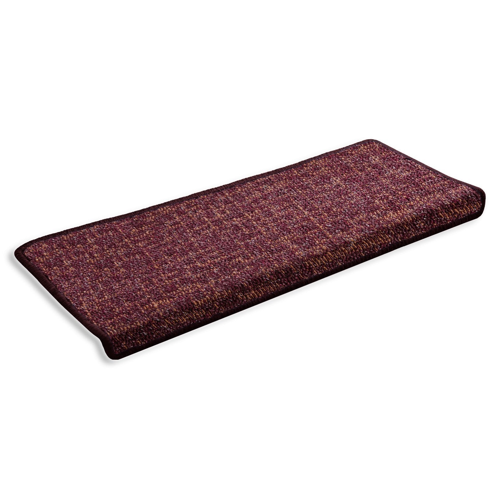 Stufenmatte Bermuda | Semicirculaire oder eckig | Rouge