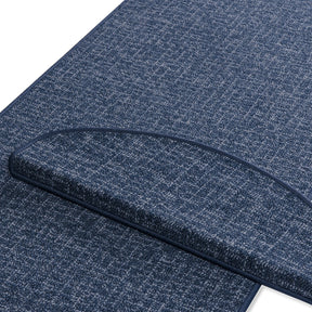 Stufenmatte Bermuda | Semicirculaire oder eckig | Bleu