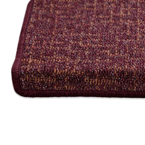 Stufenmatte Bermuda | Semicirculaire oder eckig | Rouge