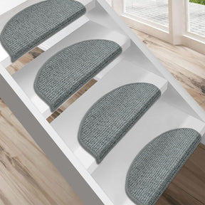 Stufenmatte Carlton Semicirculaire oder Eckig Erhältlich in 5 Farben | Gris clair