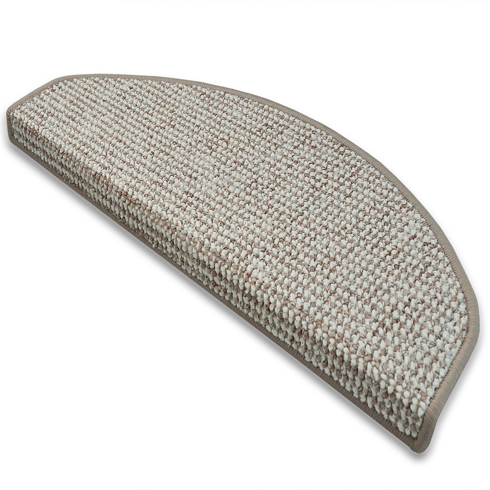 Stufenmatte Carlton Semicirculaire oder Eckig Erhältlich in 5 Farben | Gris-Beige tacheté
