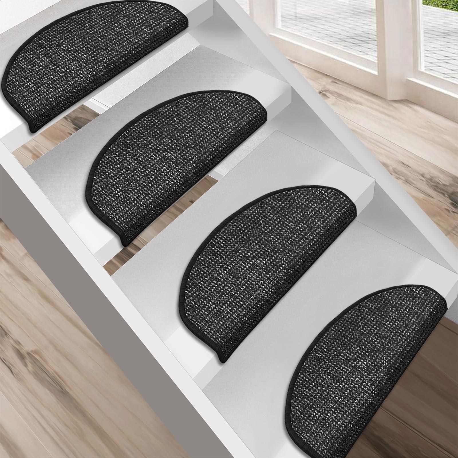 Stufenmatte Carlton Semicirculaire oder Eckig Erhältlich in 5 Farben | Anthracite