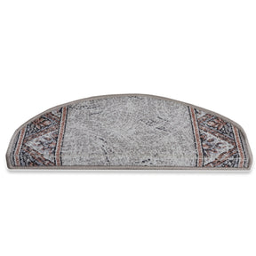 Stufenmatte Elota | Semicirculaire oder eckig | Gris