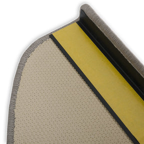 Stufenmatte Elota | Semicirculaire oder eckig | Gris