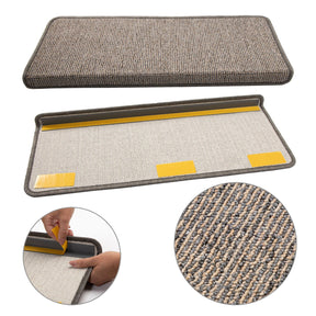 Stufenmatten Tobago Rectangulaire Viele Farben | Grisbeige